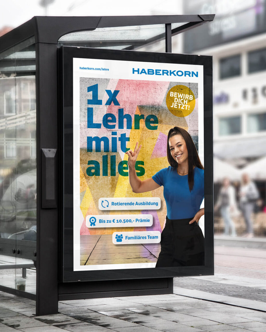 Referenz Haberkorn Lehrlingskampagne 2023 - Baschnegger Ammann & Partner