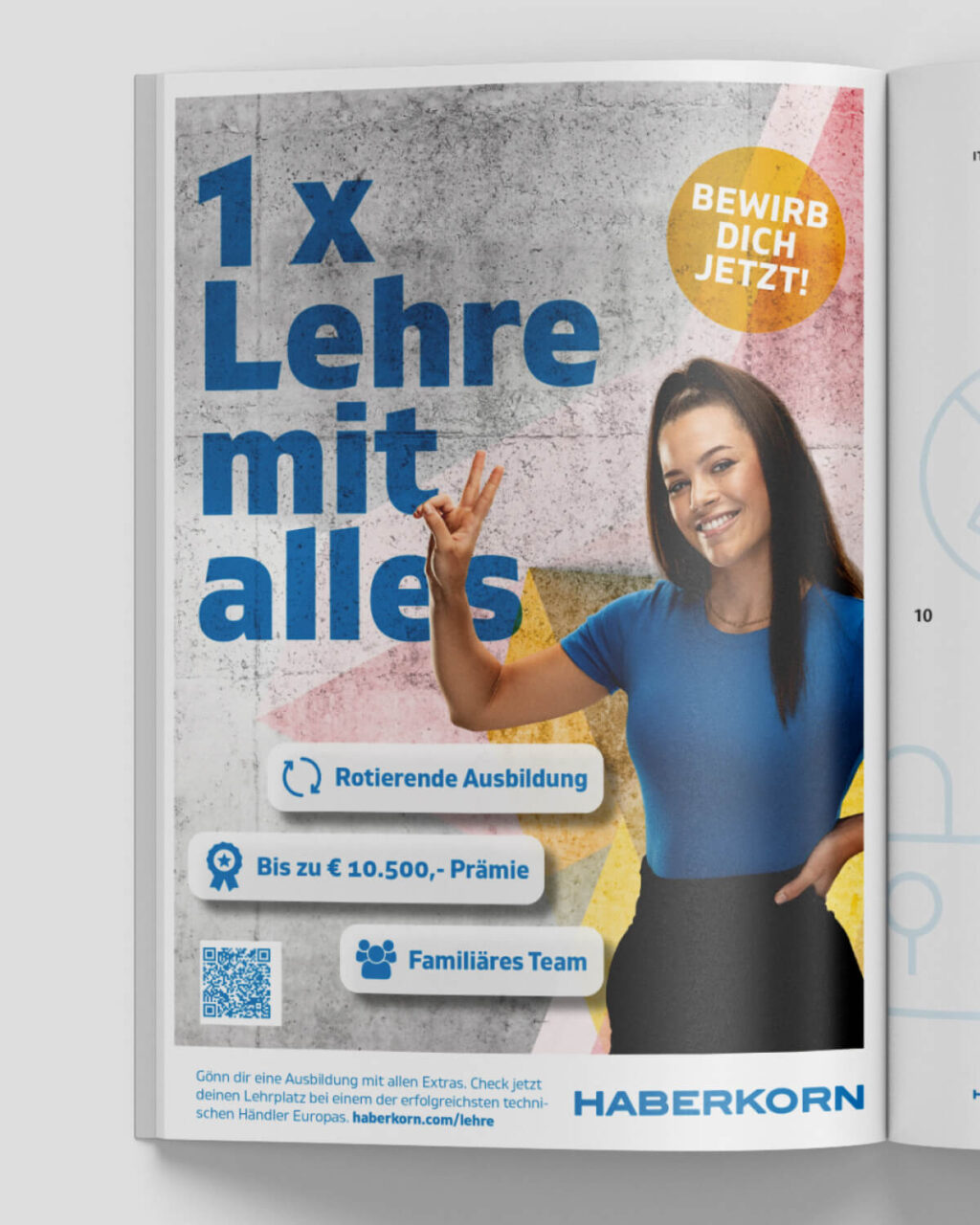 Referenz Haberkorn Lehrlingskampagne 2023 - Baschnegger Ammann & Partner