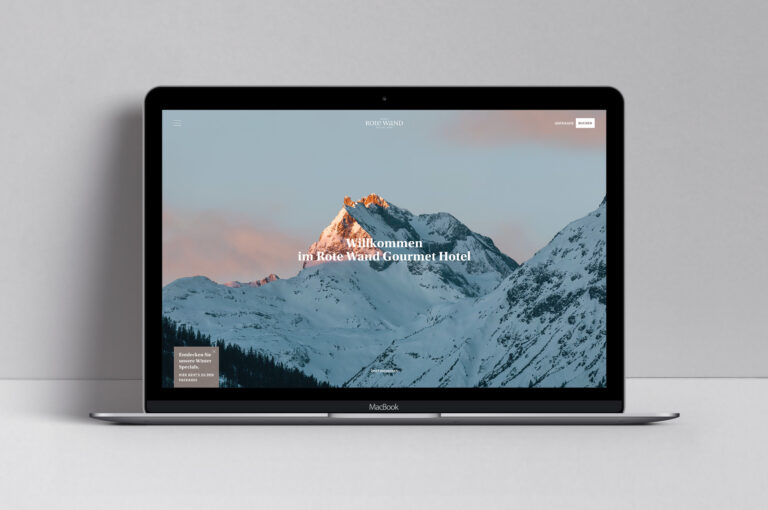 Referenz Rote Wand Gourmet Hotel Website - Baschnegger Ammann & Partner