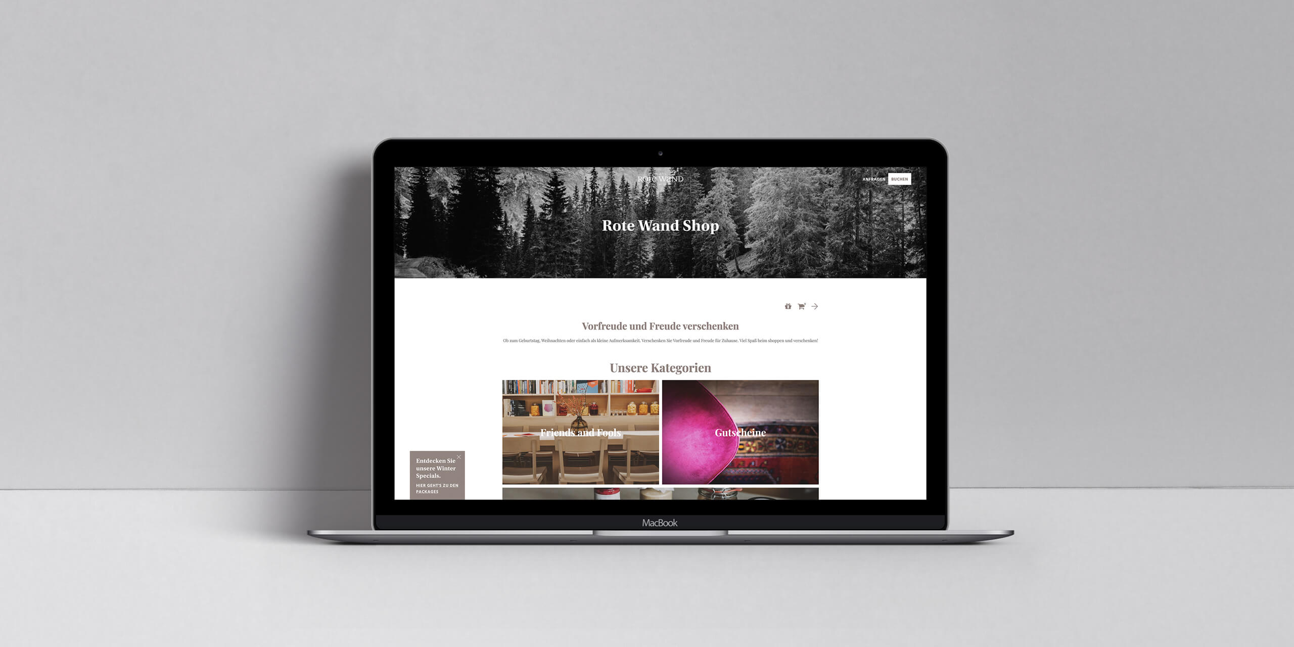 Referenz Rote Wand Gourmet Hotel Website - Baschnegger Ammann & Partner