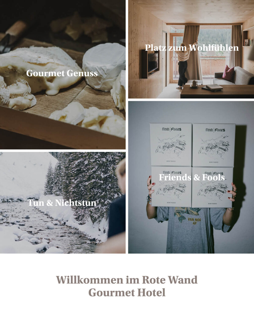 Referenz Rote Wand Gourmet Hotel Website - Baschnegger Ammann & Partner