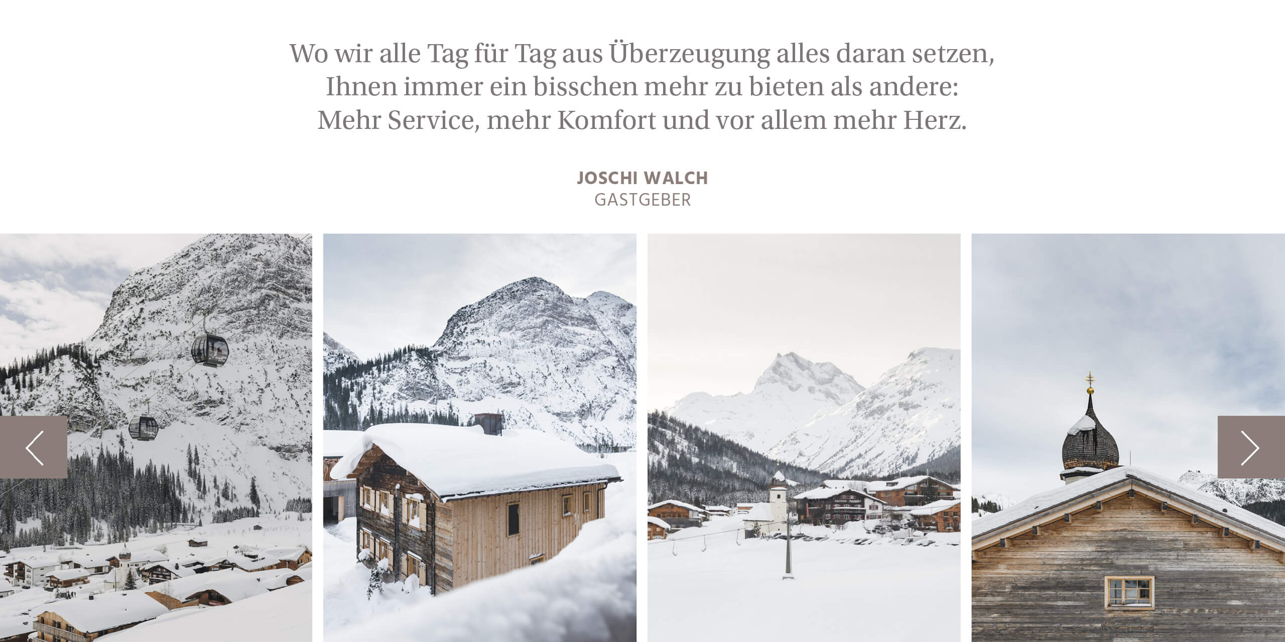 Referenz Rote Wand Gourmet Hotel Website - Baschnegger Ammann & Partner