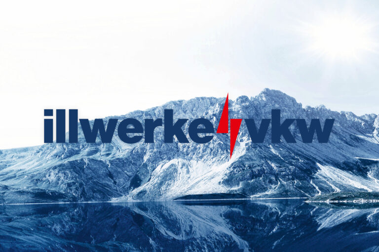 Referenz illwerke vkw Corporate Design - Baschnegger Ammann & Partner