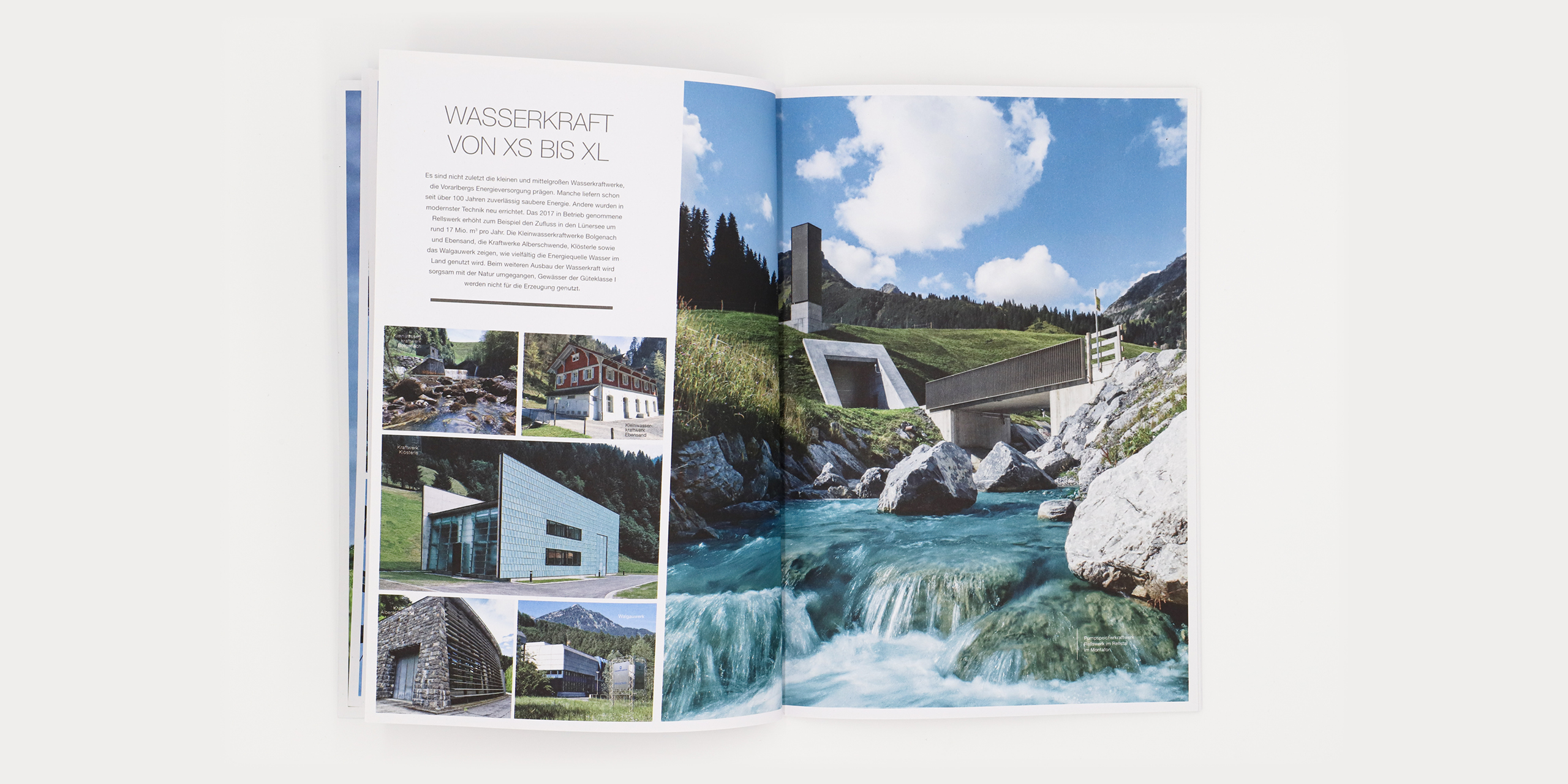 Referenz illwerke vkw Corporate Design - Baschnegger Ammann & Partner