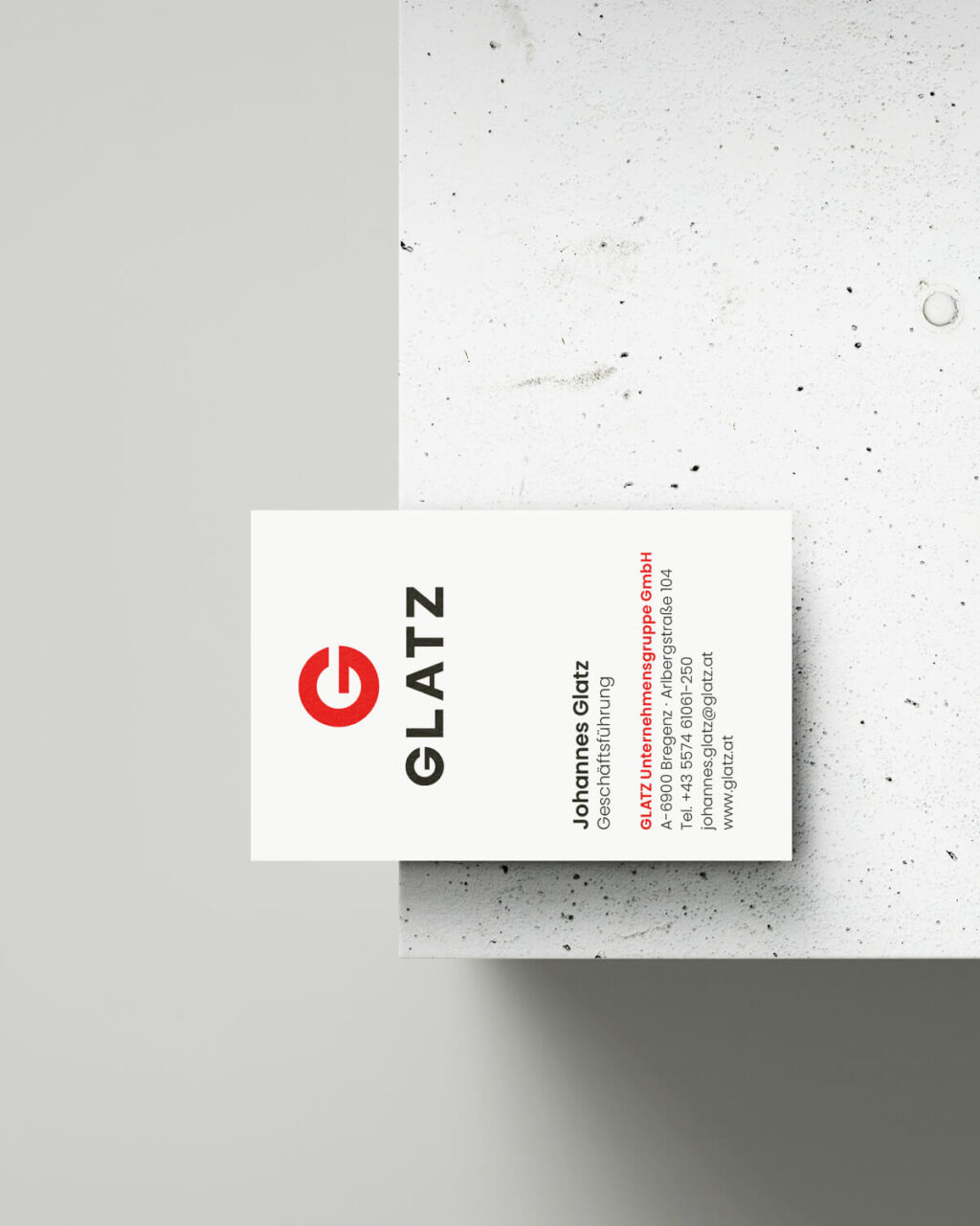 Referenz GLATZ Corporate Design - Baschnegger Ammann & Partner