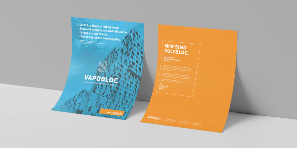 Referenz Polybloc Branding - Baschnegger Ammann & Partner